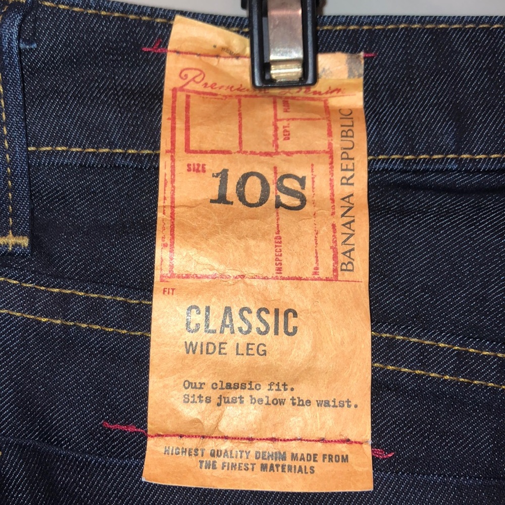 Banana Republic - Classic Wide Leg - Vintage Jeans